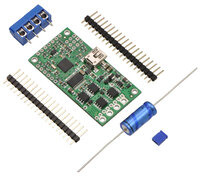 Simple High-Power Motor Controller 18v15 or 24v12, partial kit with included hardware.