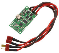 Simple High-Power Motor Controller 18v15 or 24v12, partial kit with custom power and motor connectors (NOT included).
