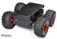 Dagu Wild Thumper 4WD All-Terrain Chassis, Black, 34:1