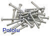 Machine Screw: M3, 25mm Length, Phillips (25-pack)
