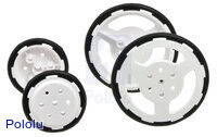 Tamiya 70193 Slim Tire Set (4 tires)