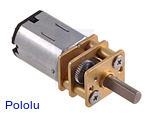 Solarbotics GM12a 100:1 Mini Metal Gear Motor