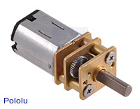 Solarbotics GM12a 100:1 Mini Metal Gear Motor