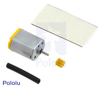 Tamiya 75026 Mini Motor Set with included parts.