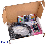 ARM mbed NXP LPC1768 development board with included USB cable and documentation.