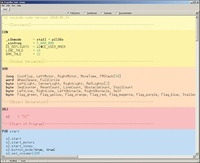 Text-based program for the S2.