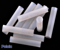 Nylon Spacer: 20mm Length, 4mm OD, 2.7mm ID (10-Pack)