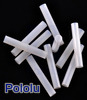 Nylon Spacer: 25mm Length, 4mm OD, 2.7mm ID (10-Pack)