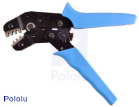 Crimping tool: 0.1-1.0&nbsp;mm² capacity, 16-28&nbsp;AWG.