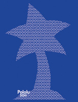Design on the front of the Pololu 2011 T-shirt.