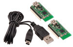 Wixel Pair (Fully Assembled) + USB Cable