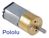 35:1 Metal Gearmotor 15.5Dx30L mm