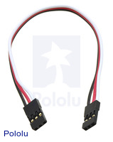 Servo Extension Cable 6" Female - Female