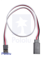 Servo Extension Cable 12" Male - Female