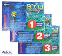 Manuals included with the Elenco 500-in-One Project Lab.