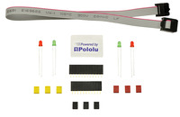 Hardware included with the Pololu m3pi robot.