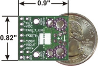 ACS709 current sensor carrier -35 to +35A back with dimensions.