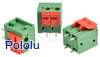 Screwless Terminal Block: 2-Pin, 0.2" Pitch, Top Entry (3-Pack)