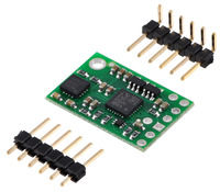 Pololu MinIMU-9 gyro, accelerometer, and compass with included hardware.
