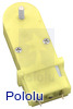 Pololu 180:1 Mini Plastic Gearmotor 90-Degree 3mm D-Shaft Output