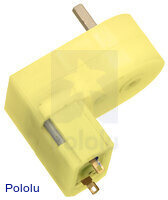 Pololu 180:1 Mini Plastic Gearmotor Offset 3mm D-Shaft Output