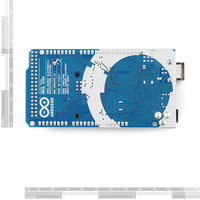 Arduino Mega 2560, bottom view.