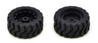 Pololu 42×19mm idler wheels.