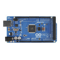 Arduino Mega 2560 R3, top view.