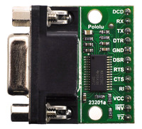 Pololu 23201a Serial Adapter top view.