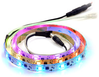 Addressable RGB 30-LED Strip, 5V, 1m