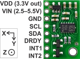 GY-511 LSM303DLHC Module e-Compass 3 Axis Accelerometer 3 Axis Mag GY-511 LSM303DLHC Module e-Compass 3 Axis Accelerometer 3 Axis Mag