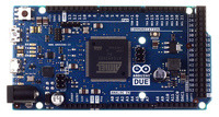 Arduino Due, top view.