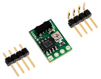Pololu 38&nbsp;kHz IR proximity sensor with included header pins.