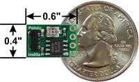 Pololu 38&nbsp;kHz IR proximity sensor with dimensions.