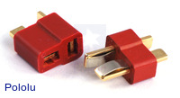 T Connector Male-Female Pair