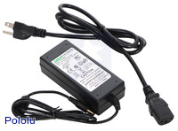 Wall Power Adapter: 12VDC, 5A, 5.5×2.1mm Barrel Jack, Center-Positive