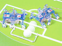 Tamiya 71107 Mechanical Insects in a soccer game.