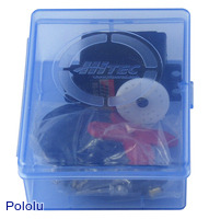 Hitec HS-5475HB servo in its packaging.