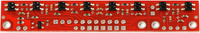 QTR-8RC reflectance sensor array.