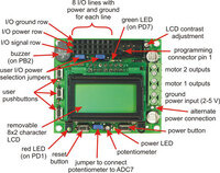 Orangutan LV-168 features (top view).