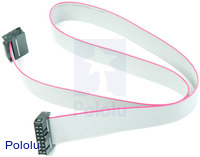 16-Conductor Ribbon Cable with IDC Connectors 20"