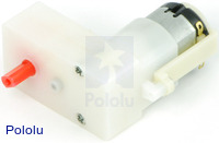 BCM 60:1 Gear Motor Offset Output with good view of the output shaft.