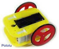 An example laser-cut robot chassis.