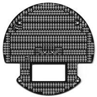 3pi Expansion Kit with Cutouts - Black
