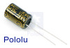 Capacitor: 330 uF, 35 V, Electrolytic, Radial